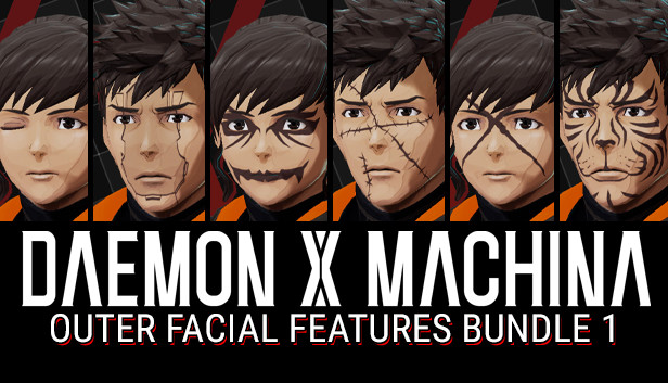 DAEMON X MACHINA - Outer Facial Features Bundle 1 Steam capsule image