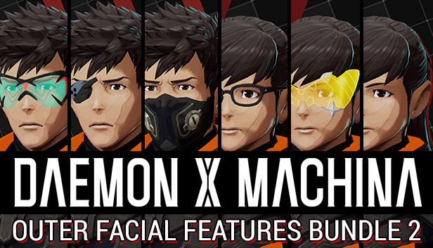 DAEMON X MACHINA - Outer Facial Features Bundle 2 Steam capsule image
