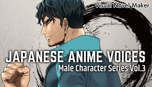 Visual Novel Maker - Japanese Anime Voices:Male Character Series Vol.3 Steam capsule image