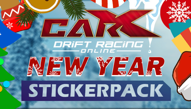 CarX Drift Racing Online - New Year Sticker Pack Steam capsule image