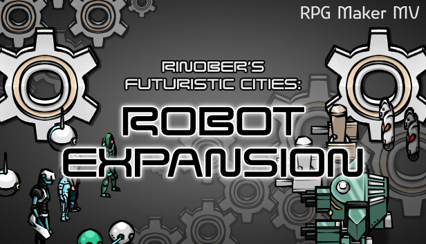 RPG Maker MV - Futuristic Cities: Robot Expansion Steam capsule image