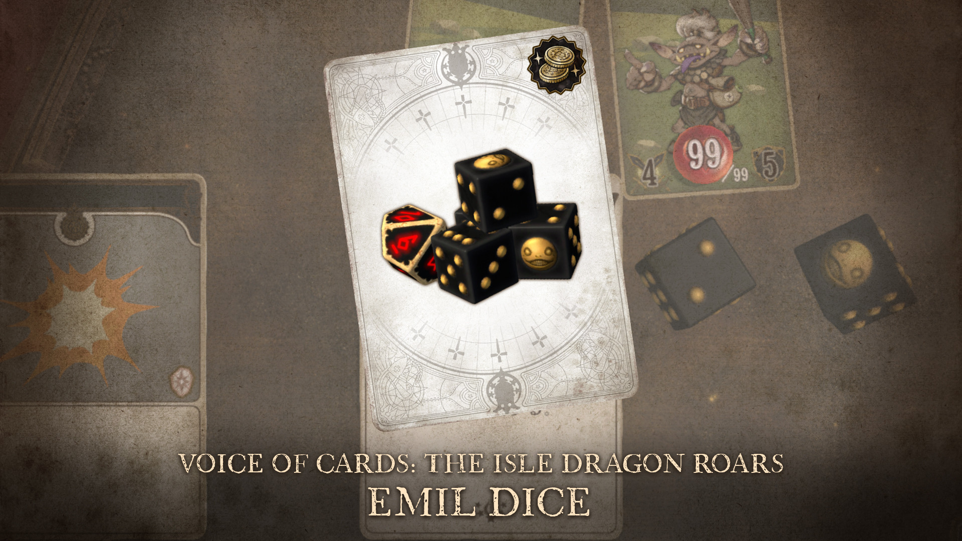 Carte Metal Card Set VOICE OF CARDS: THE ISLE DRAGON ROARS – Neuf Sous Blister (PS4)