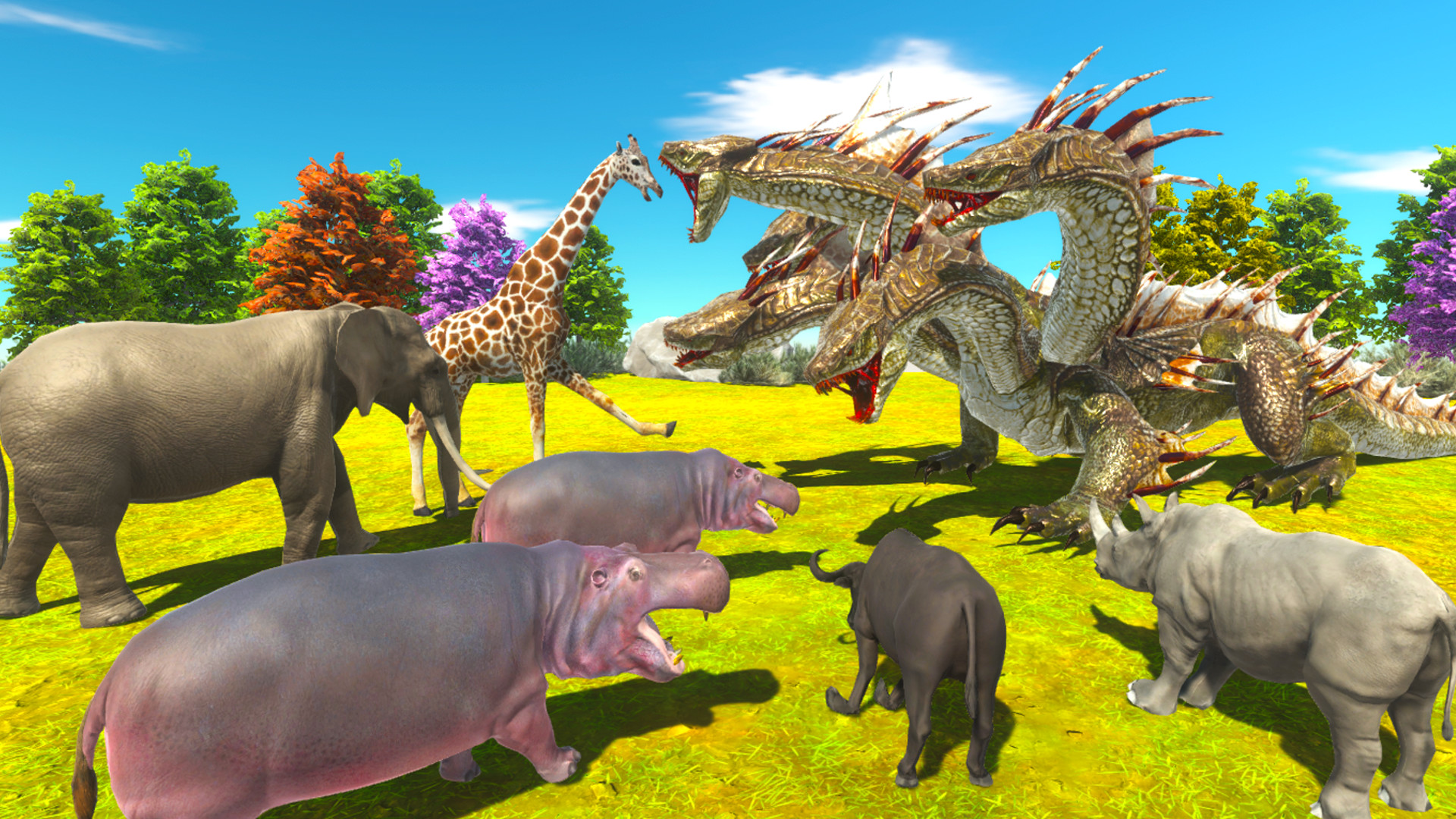 Wild Animals Battle Simulator Games APK for Android Download