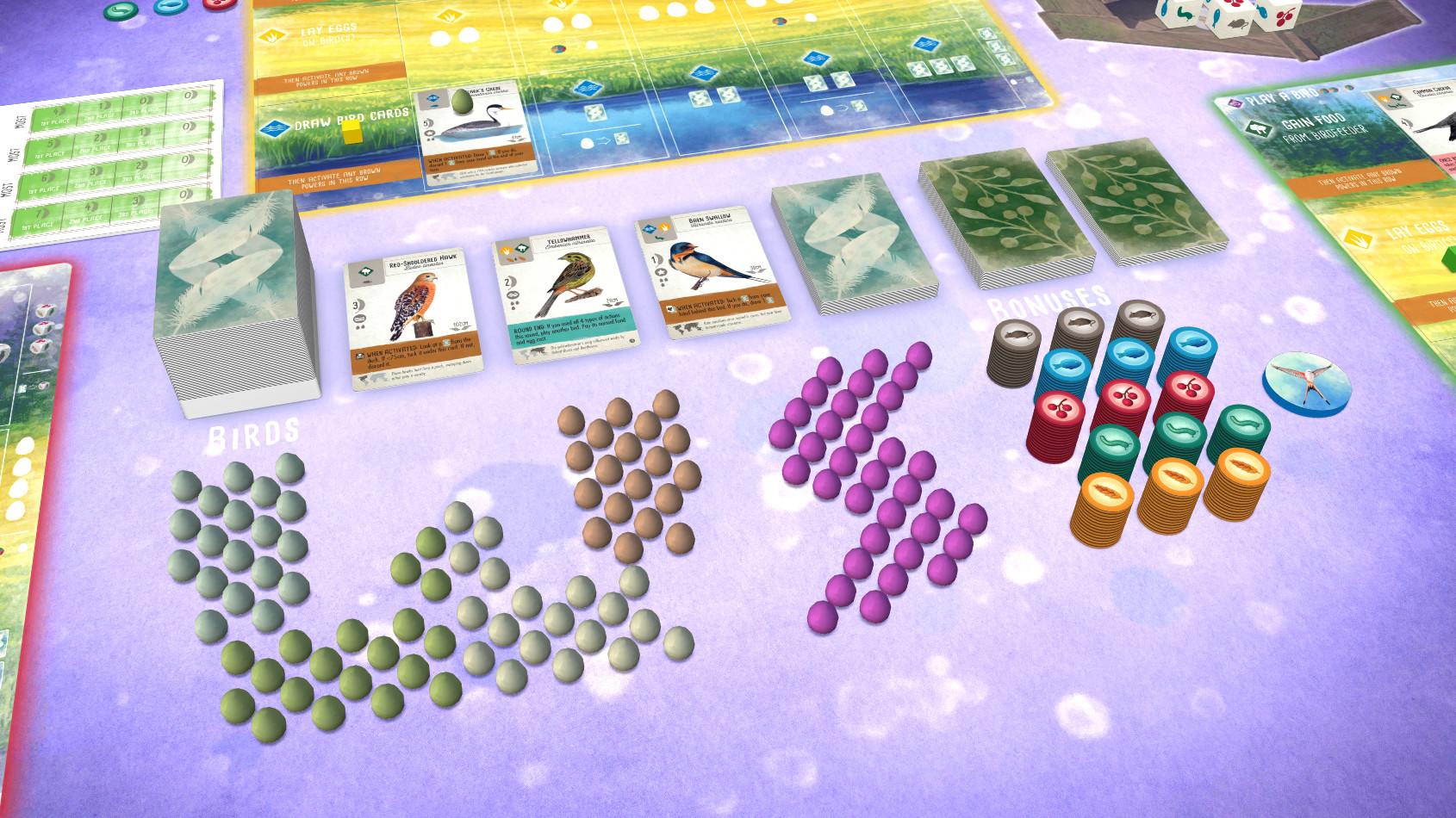 Tabletopia Wingspan European Expansion Screenshots · SteamDB