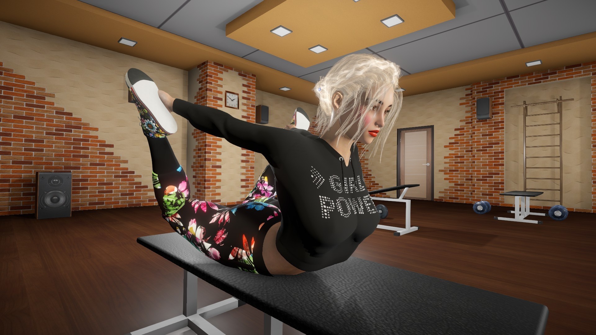 Save 50% on Sports gym for 3D Visual Novel Maker on Steam