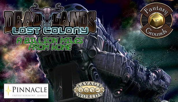 Fantasy Grounds - Deadlands Lost Colony: A Billion Miles from Home! Steam capsule image