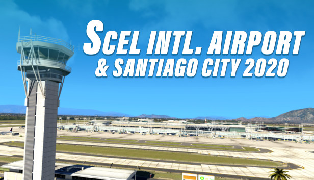 X-Plane 11 - Add-on: Aerosoft - SCEL Intl. Airport & Santiago City 2020 Steam capsule image