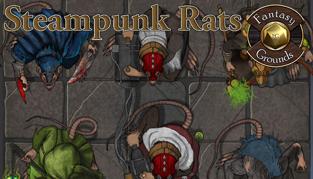 Fantasy Grounds - Devin Night TP131: Steampunk Rats Steam capsule image