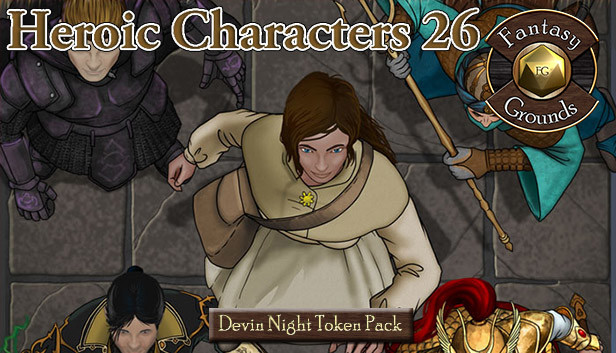 Fantasy Grounds - Devin Night TP130: Heroic Characters 26 Steam capsule image