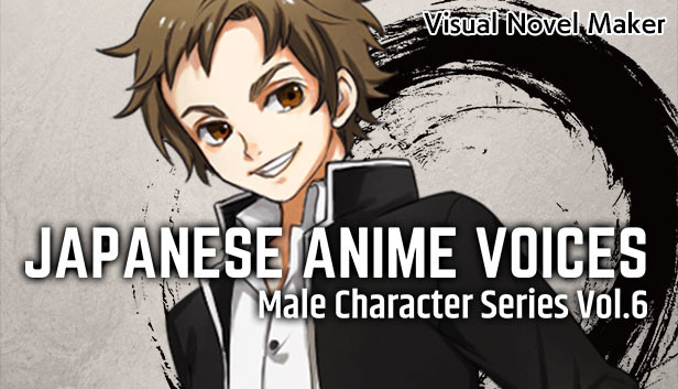 Visual Novel Maker - Japanese Anime Voices:Male Character Series Vol.6 Steam capsule image