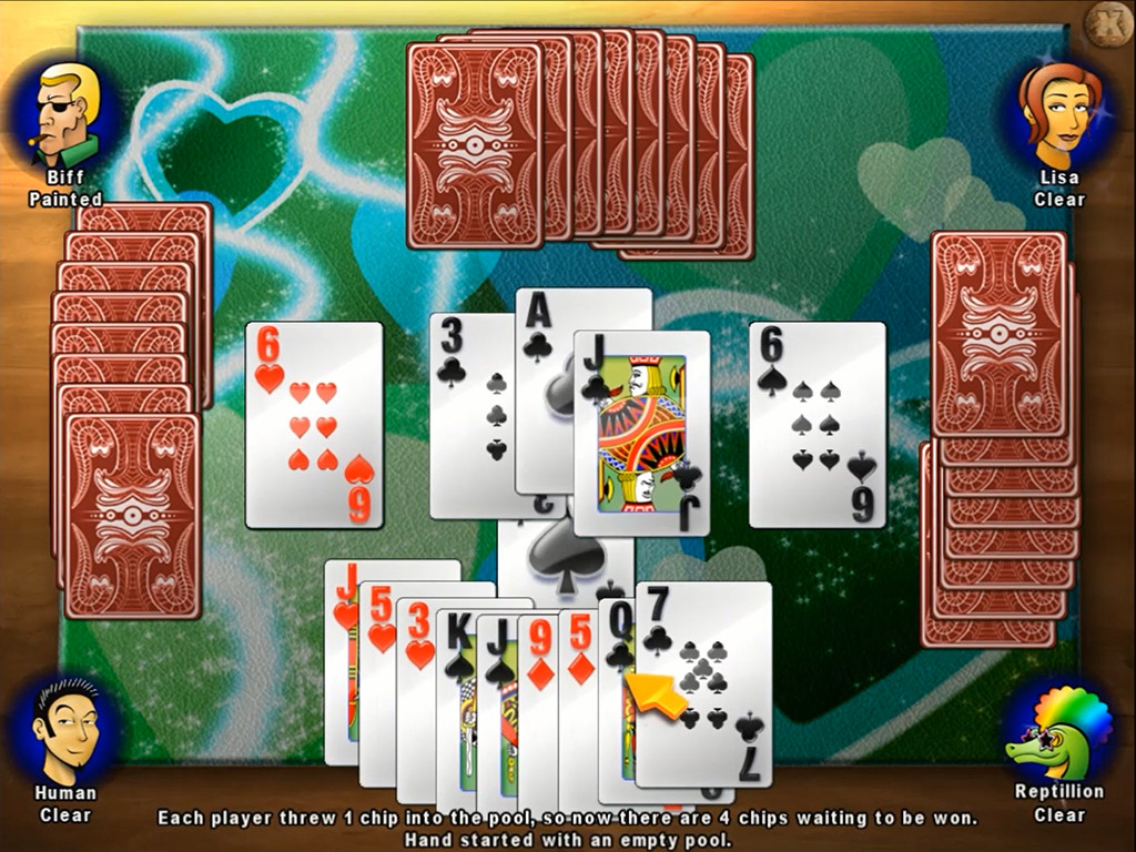 game of hearts card game