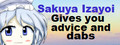 Sakuya Izayoi Gives You Advice And Dabs