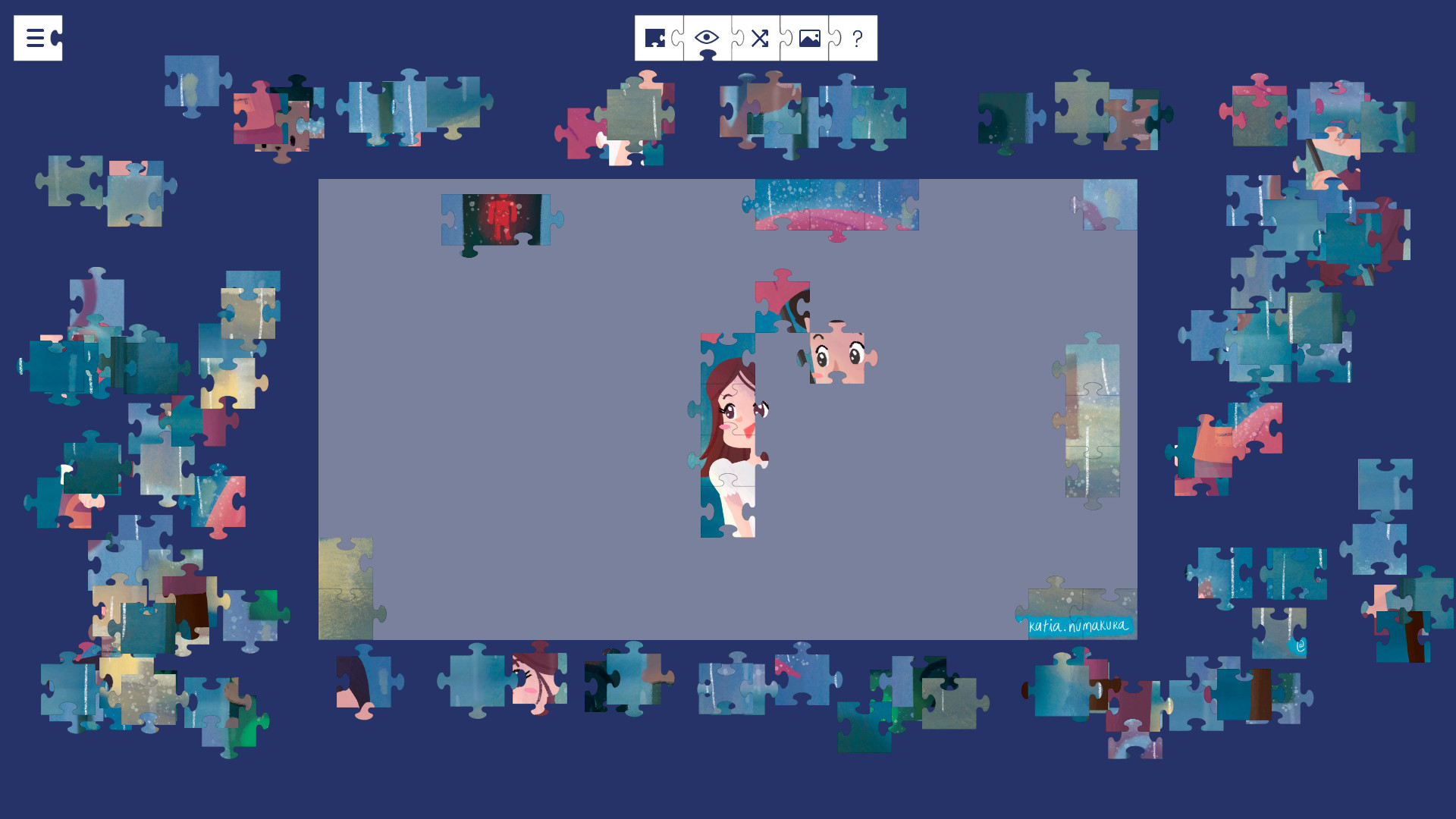 Buddy 父母的相遇过程-How Buddy's Parents Met - Jigsaw Puzzle -游戏截图-好玩游戏库