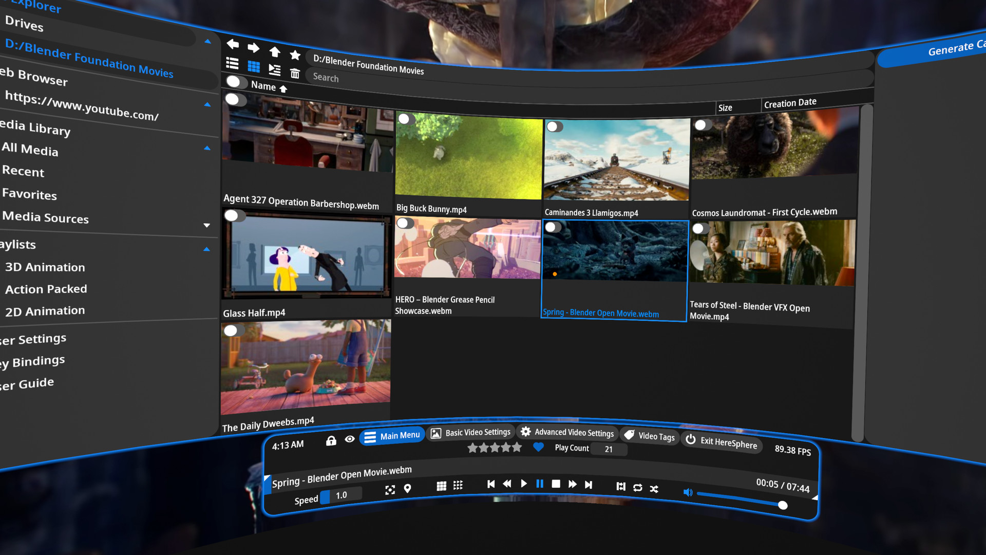Meta Quest 游戏《H视频VR播放器》HereSphere VR Video Player Meta Quest 游戏《H视频VR播放器》HereSphere VR Video Player