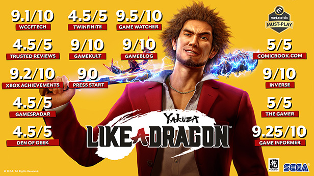 Yakuza: Like a Dragon trên Steam