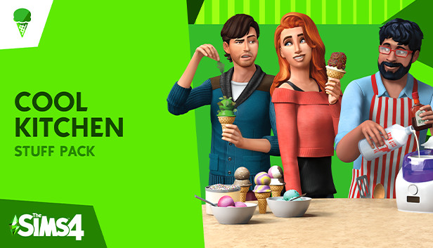  The Sims 4 - Cool Kitchen Stuff - Origin PC [Online Game Code]  : Video Games
