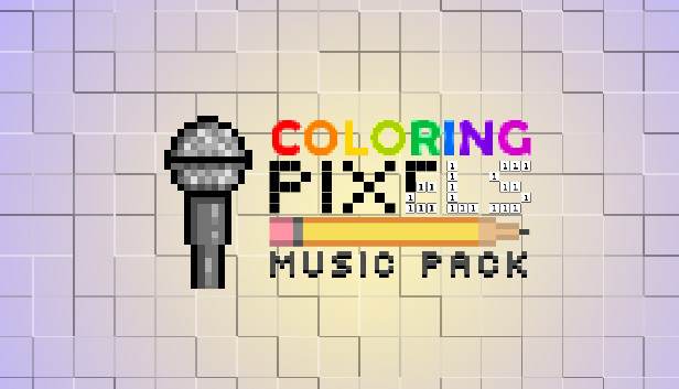 Coloring Pixels - Music Pack Steam capsule image