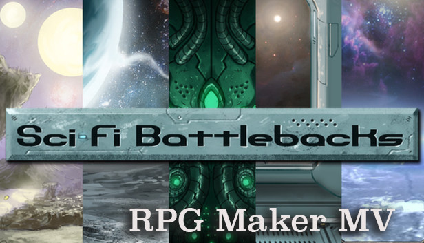 RPG Maker MV - Sci-Fi Battlebacks Steam capsule image