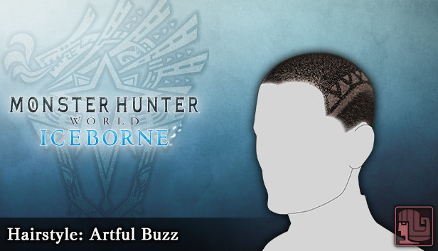 Monster Hunter World: Iceborne - Hairstyle: Artful Buzz Steam capsule image
