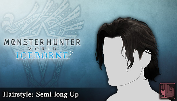 Monster Hunter World: Iceborne - Hairstyle: Semi-long Up Steam capsule image