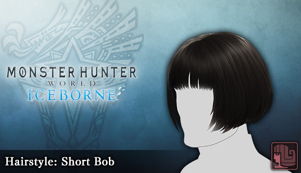 Monster Hunter World: Iceborne - Hairstyle: Short Bob Steam capsule image