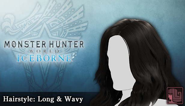Monster Hunter World: Iceborne - Hairstyle: Long & Wavy Steam capsule image