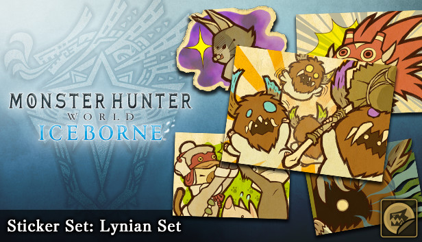 Monster Hunter: World - Sticker Set: Lynian Set Steam capsule image