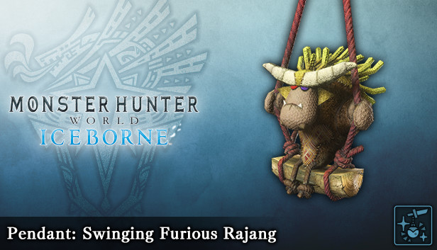 Monster Hunter World: Iceborne - Pendant: Swinging Furious Rajang Steam capsule image