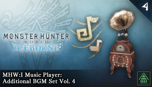 Monster Hunter World: Iceborne - MHW:I Music Player: Additional BGM Set Vol. 4 Steam capsule image