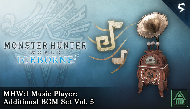 Monster Hunter World: Iceborne - MHW:I Music Player: Additional BGM Set Vol. 5 Steam capsule image