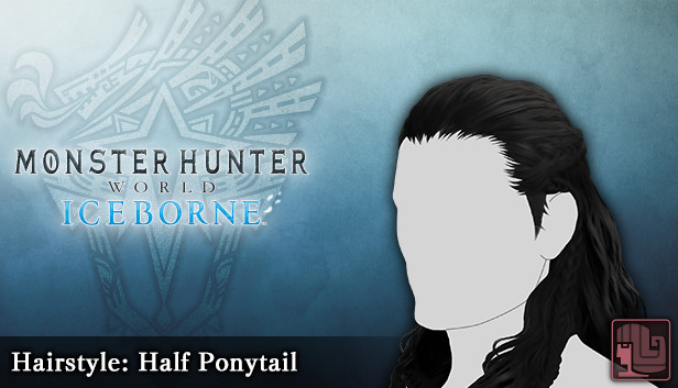 Monster Hunter World: Iceborne - Hairstyle: Half Ponytail Steam capsule image