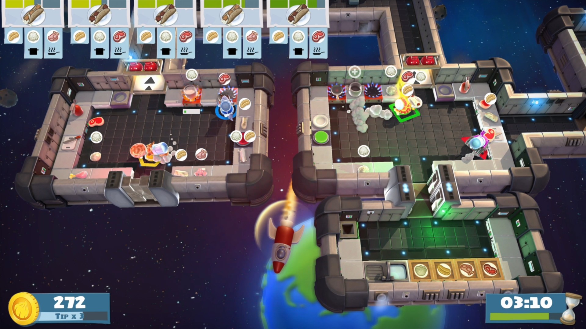 Overcooked! 2 no Steam