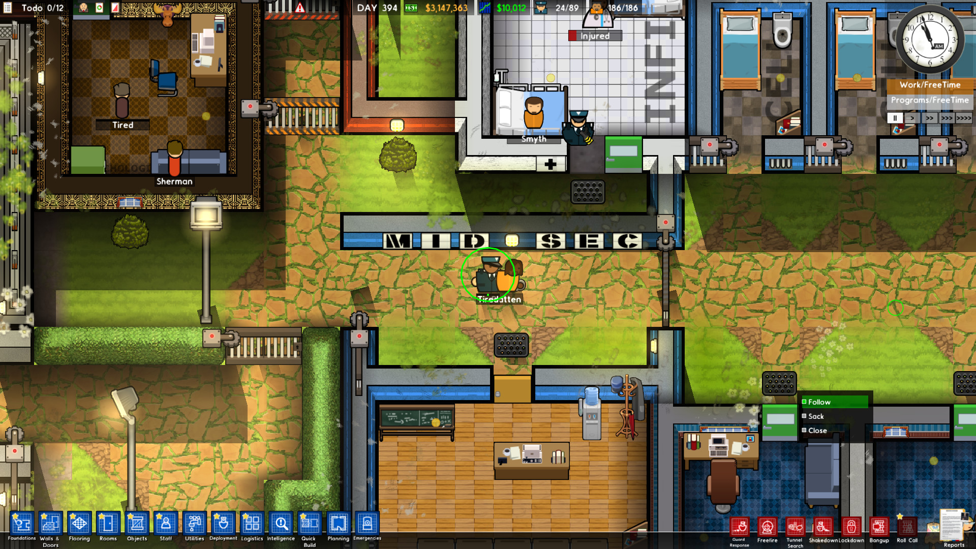 Prison architect как сделать 10 улучшенных кроватей