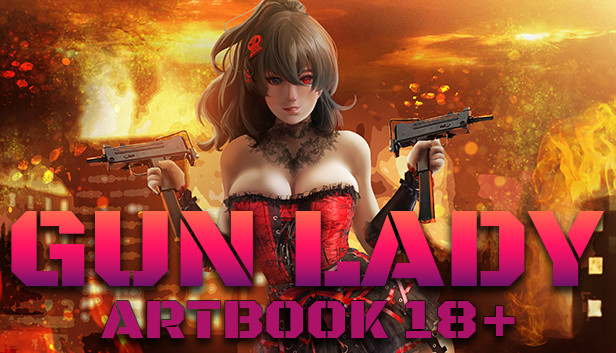 GUN LADY - Artbook 18+ Steam capsule image