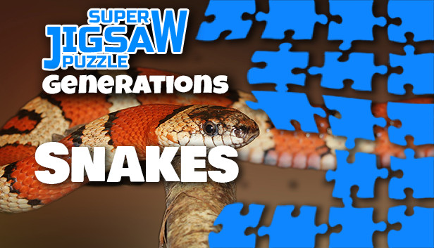 Super Jigsaw Puzzle: Generations - Snakes Puzzles Steam capsule image