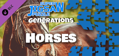 Super Jigsaw Puzzle: Generations - Horses Puzzles header image