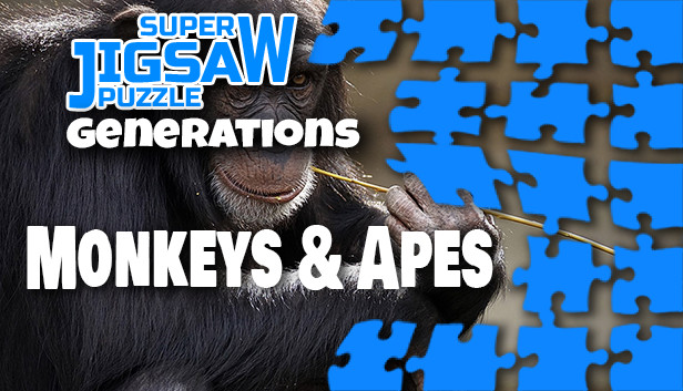 Super Jigsaw Puzzle: Generations - Monkeys & Apes Puzzles Steam capsule image