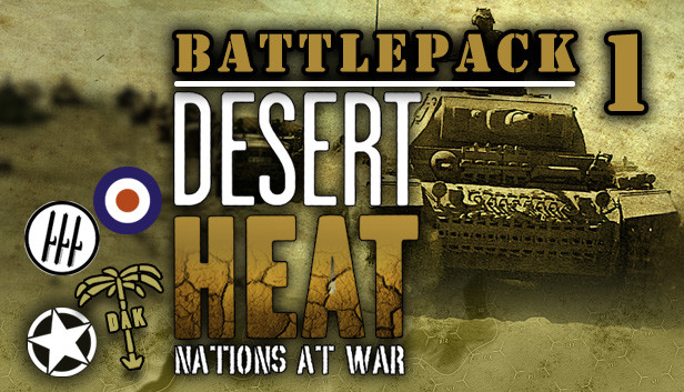 Nations At War Digital: Desert Heat Battlepack 1 Steam capsule image