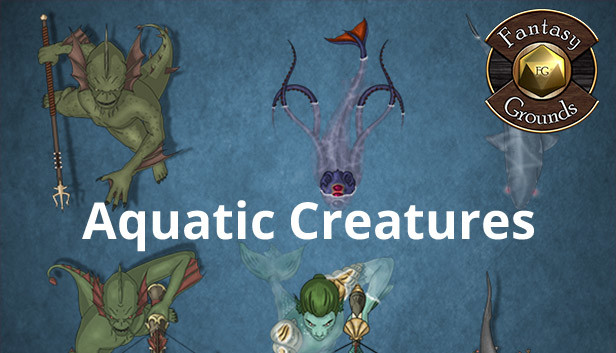 Fantasy Grounds - Jans Token Pack 05 - Aquatic Creatures Steam capsule image