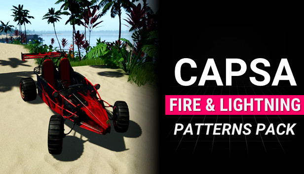Capsa - Fire & Lightning Patterns Pack Steam capsule image