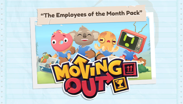 Moving Out - The Employees of the Month Pack Steam capsule image
