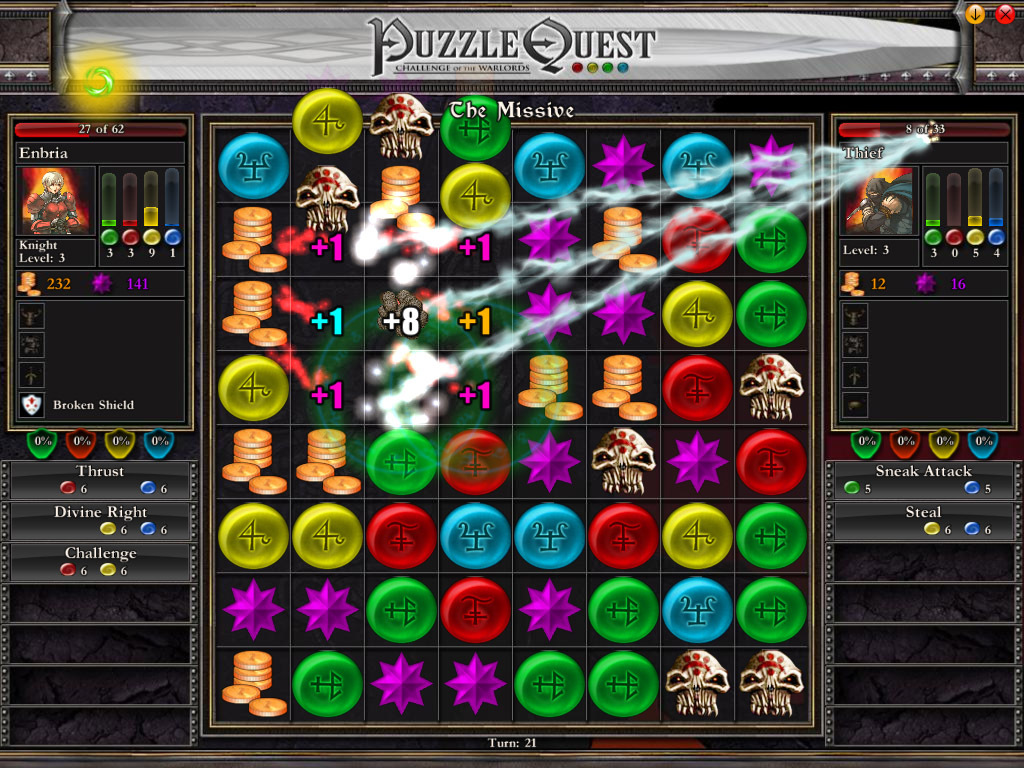 PuzzleQuest: Challenge of the Warlords on Steam