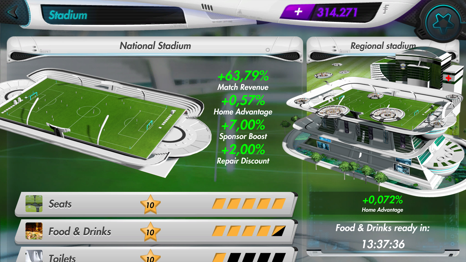 Futuball Future Football Manager Game on Steam