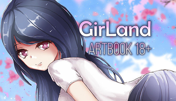 GirLand - Artbook 18+ Steam capsule image