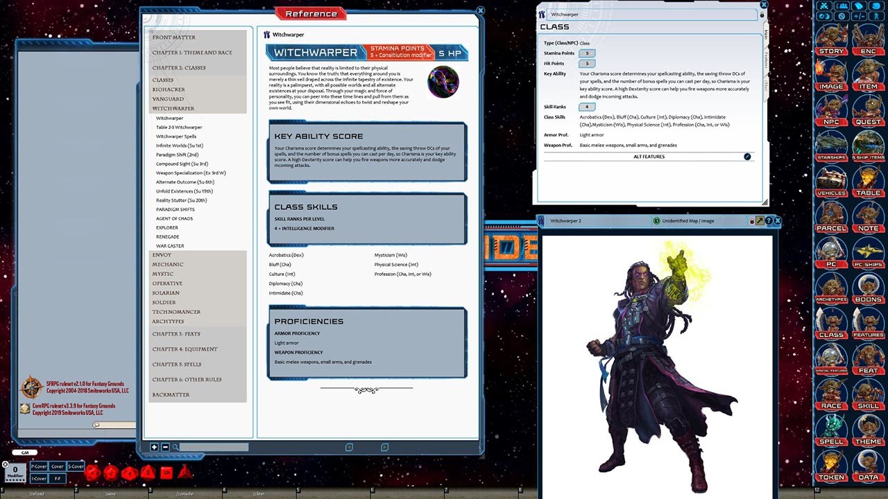 Save 20 on Fantasy Grounds Starfinder Character Operations Manual on Steam