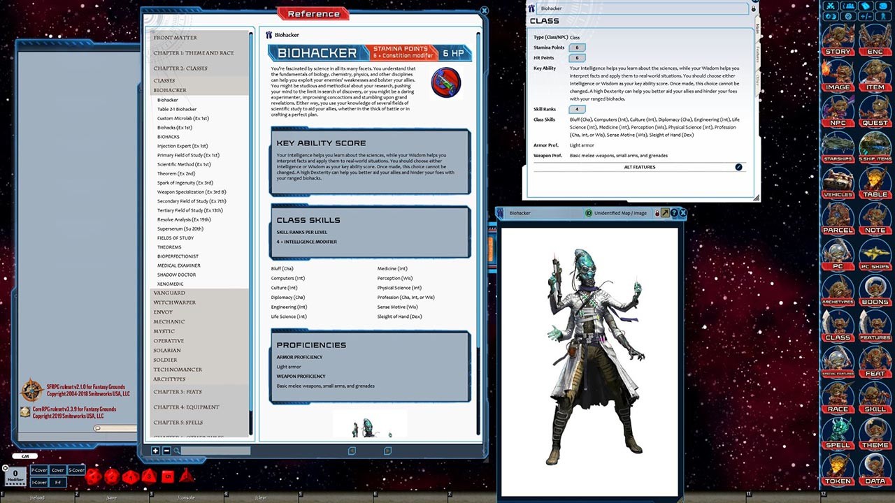Save 20 on Fantasy Grounds Starfinder Character Operations Manual on Steam