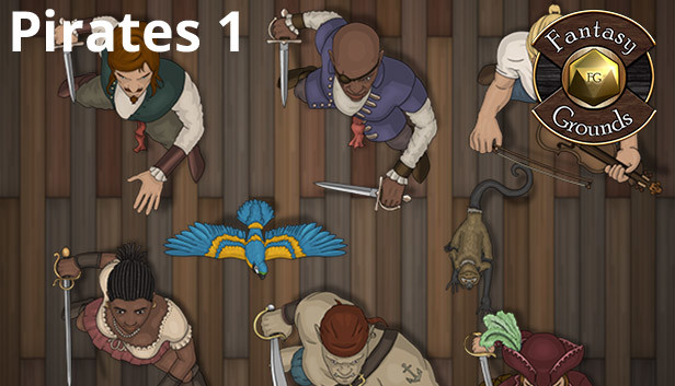 Fantasy Grounds - Jans Token Pack 04 - Pirates 1 Steam capsule image