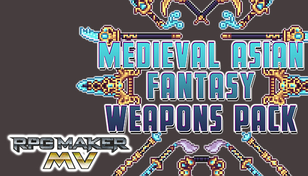 RPG Maker MV - Medieval Asian Fantasy Weapons Pack Steam capsule image