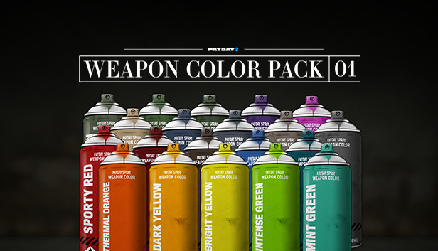 PAYDAY 2: Weapon Color Pack 1 Steam capsule image