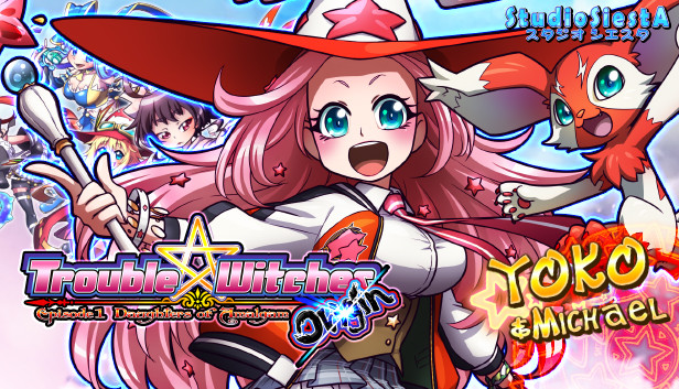 Trouble Witches Origin,additional character : Yoko Steam capsule image